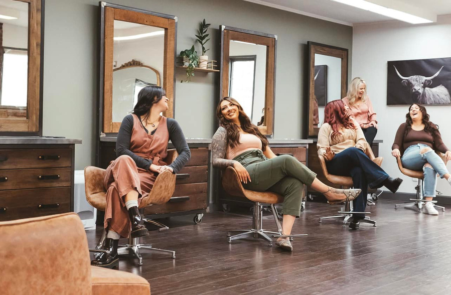 Moonstone Studio. A hair salon in Middletown New York. Salon full of friendly and happy women. 